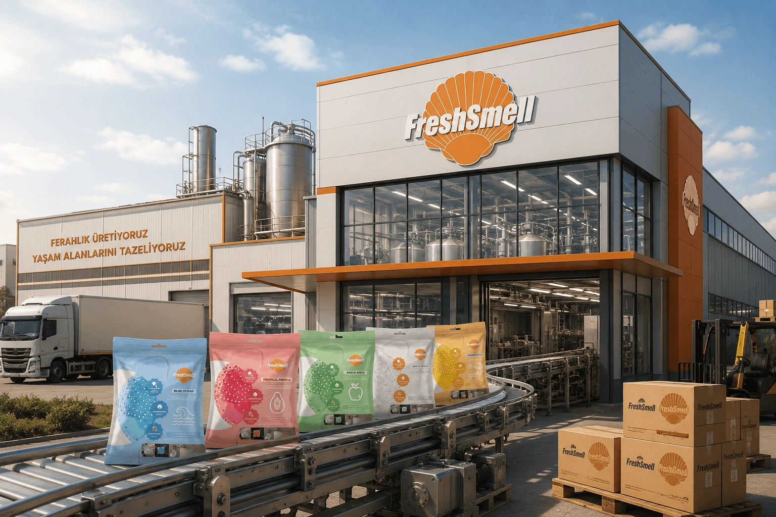 FreshSmell üretim tesisi