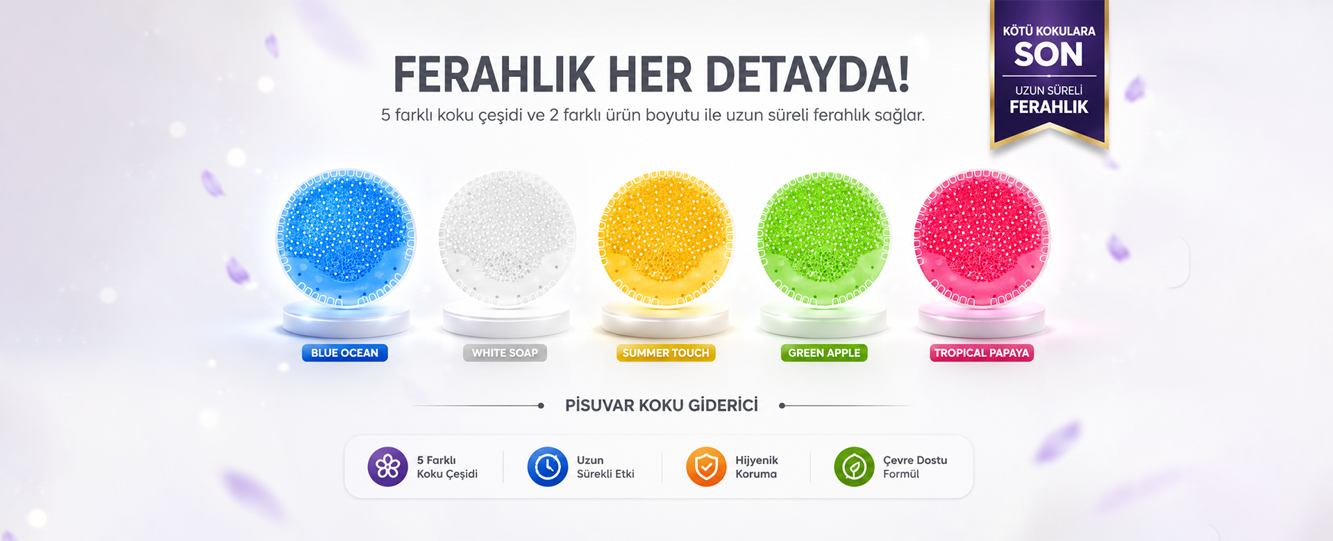 FreshSmell koku çeşitleri